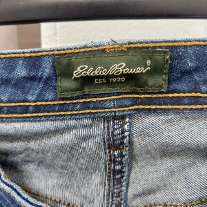 Vintage woman's Eddie Bauer boot cut jeans
